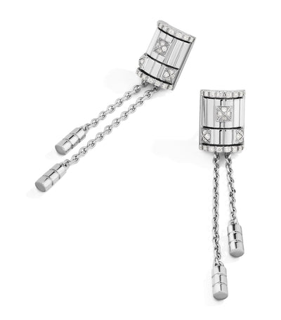 Harrods MARLI New York White Gold and Diamond LIFE Tassel Earrings- Buy online at McGrocer