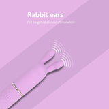 Nauti Petites 10 speed rabbit ears vibrator, imported from the UK
