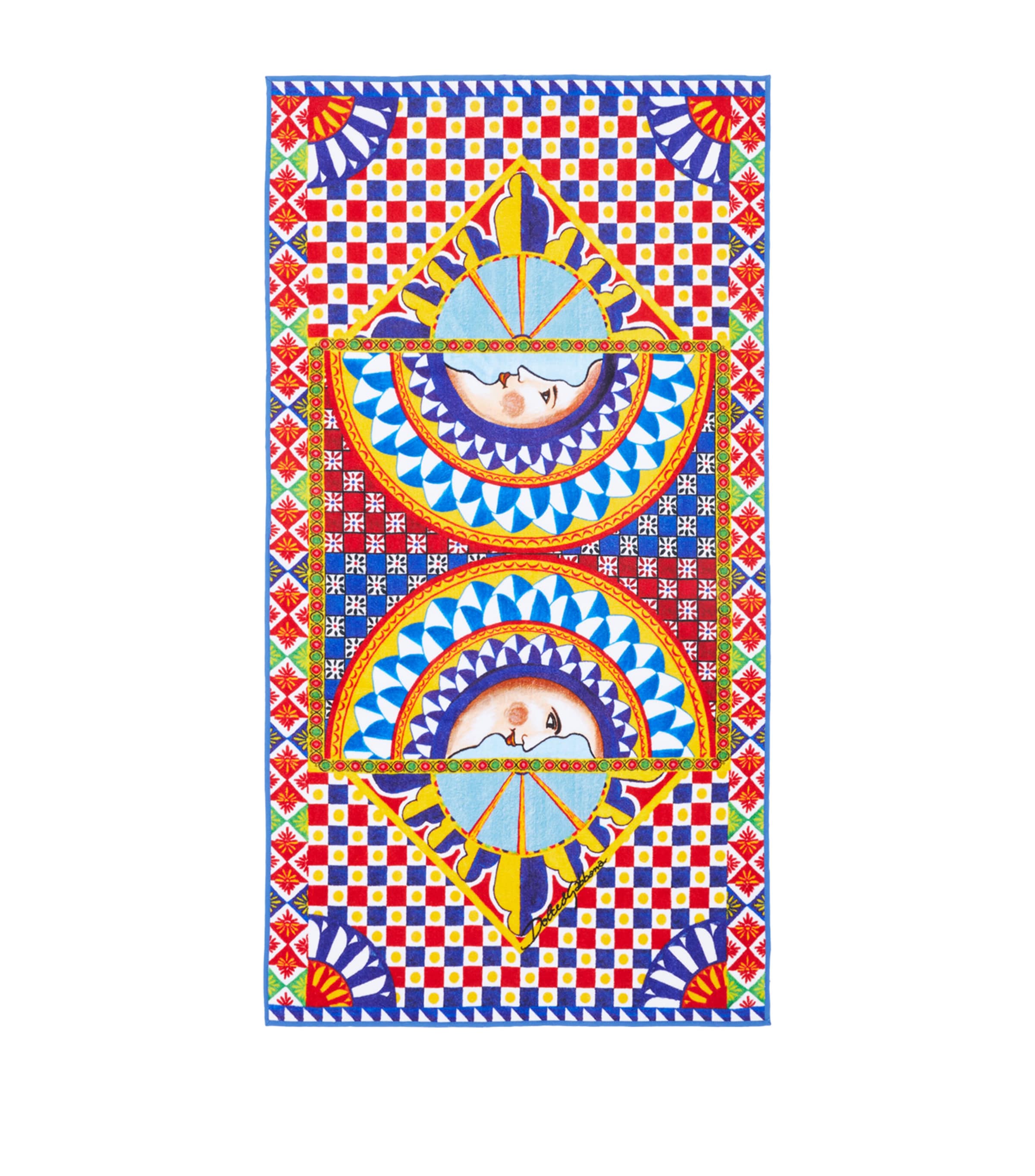 Dolce&Gabbana Carretto Siciliano hand towel 60x110cm - British product