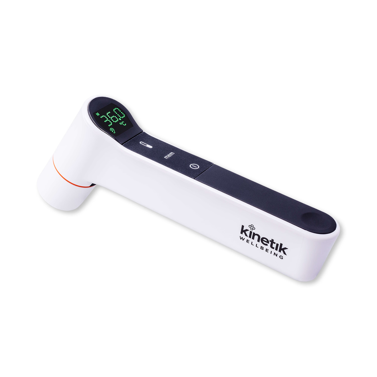 Kinetik infrared ear and forehead thermometer white (British brand)