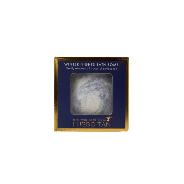 Lusso Tan Tan Removing Bath Bomb Winter Nights GOODS Superdrug   