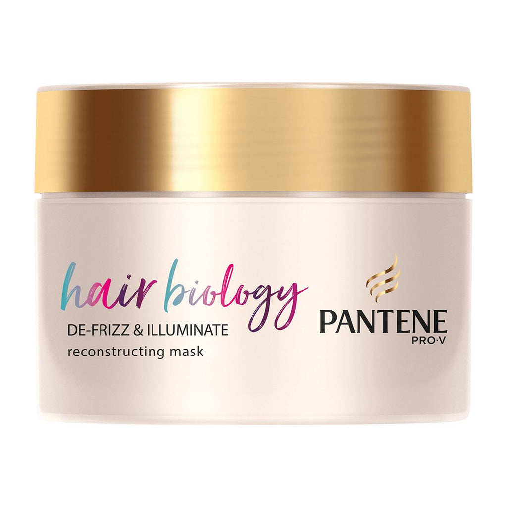 Pantene Hair Biology Hair Mask De-frizz & Illuminate 160ml