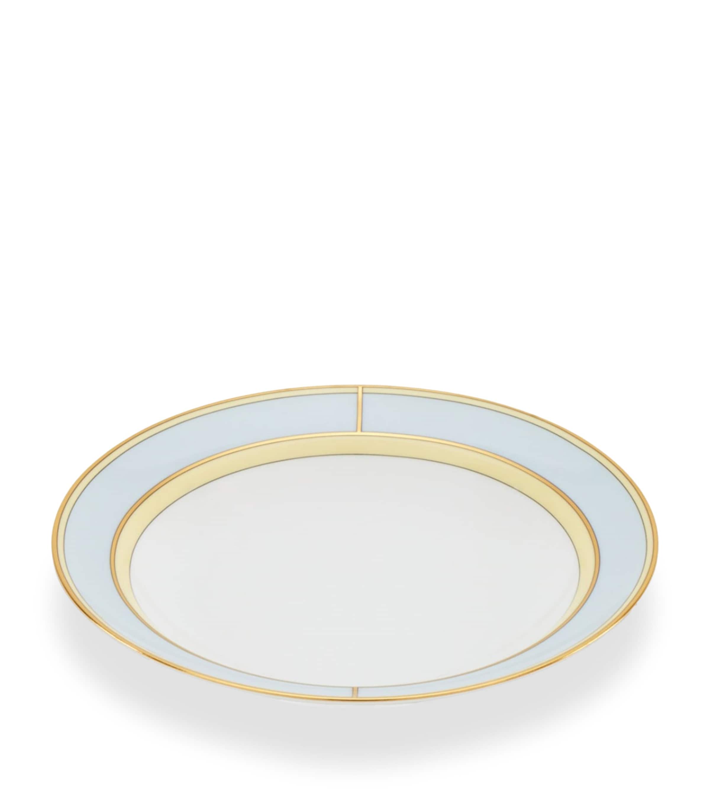 GINORI 1735 porcelain soup plate Celeste 24cm - British product