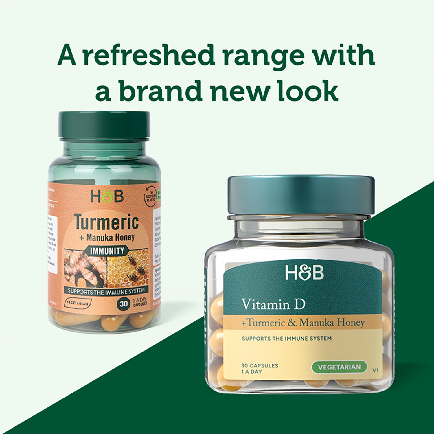 Holland & Barrett Turmeric Manuka Honey 30 capsules, UK version