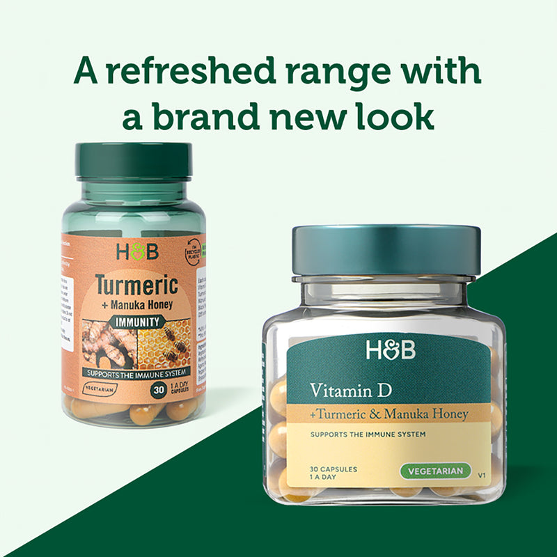 Holland & Barrett Turmeric Manuka Honey 30 capsules, UK version