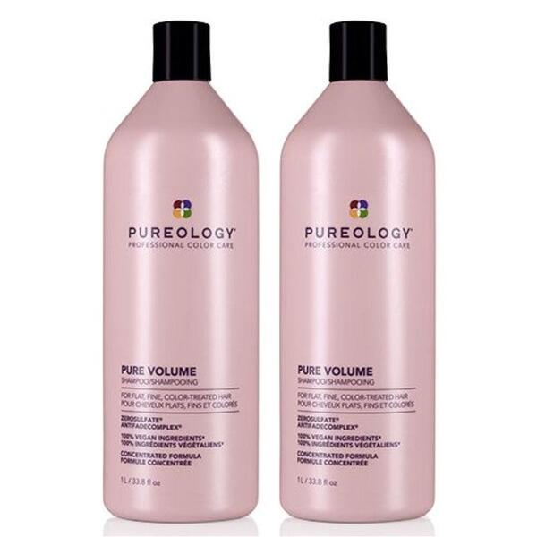 Pureology Volume Shampoo double pack 2x1000ml (British brand)