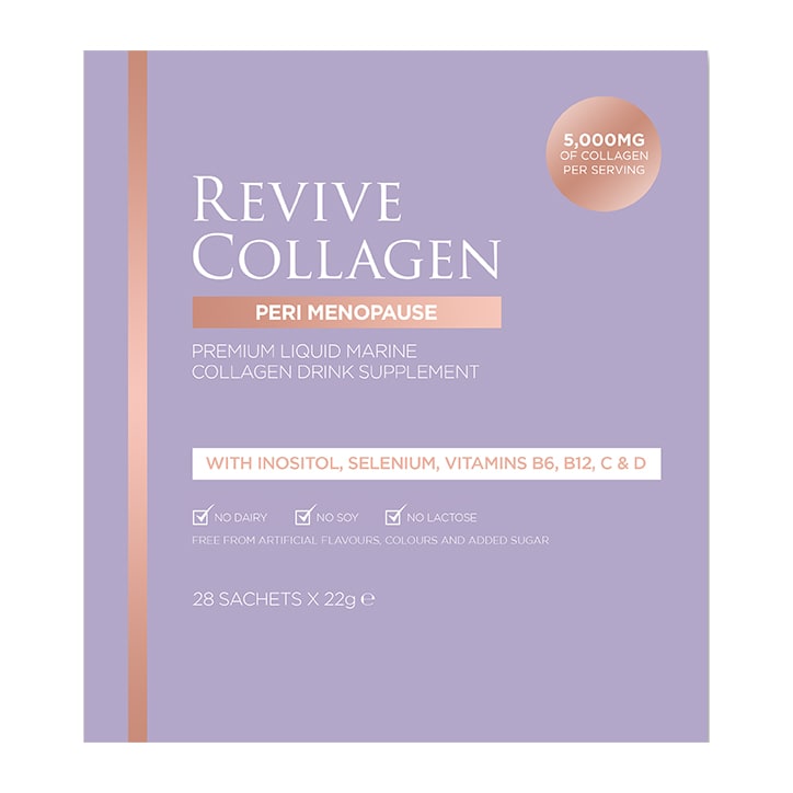 Revive Collagen Peri Menopause Hydrolysed Marine Collagen 5,000mgs 28 days Supply GOODS Holland&Barrett   