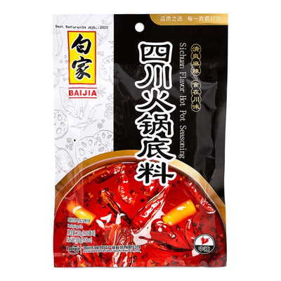 Oriental Mart Bai Jia Sichuan Flavour Hot Pot Seasoning- Buy online at McGrocer