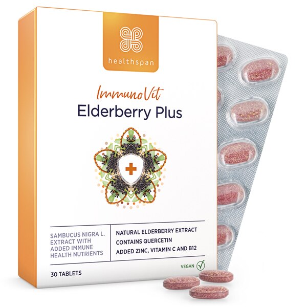 Healthspan Immunovit Elderberry Plus