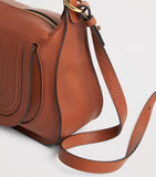 Chloé small leather Marcie shoulder bag, imported from the UK