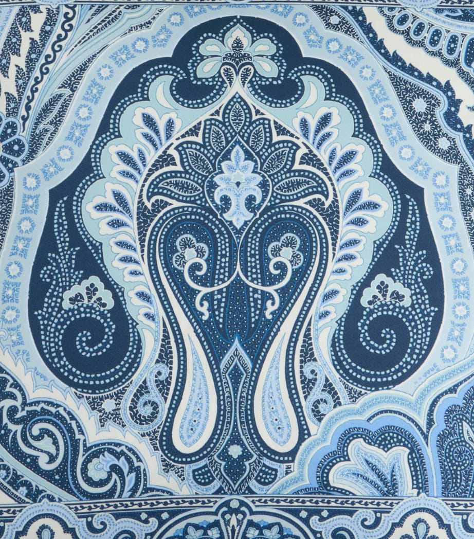 Etro Hoa pute med duskkant 45 cm x 45 cm, importert fra Storbritannia