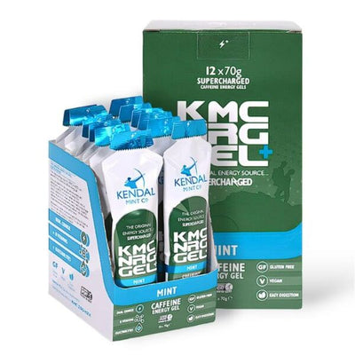 Superdrug KMC NRG GEL+ Caffeine Energy Gel Mint - 12x70g- Buy online at McGrocer