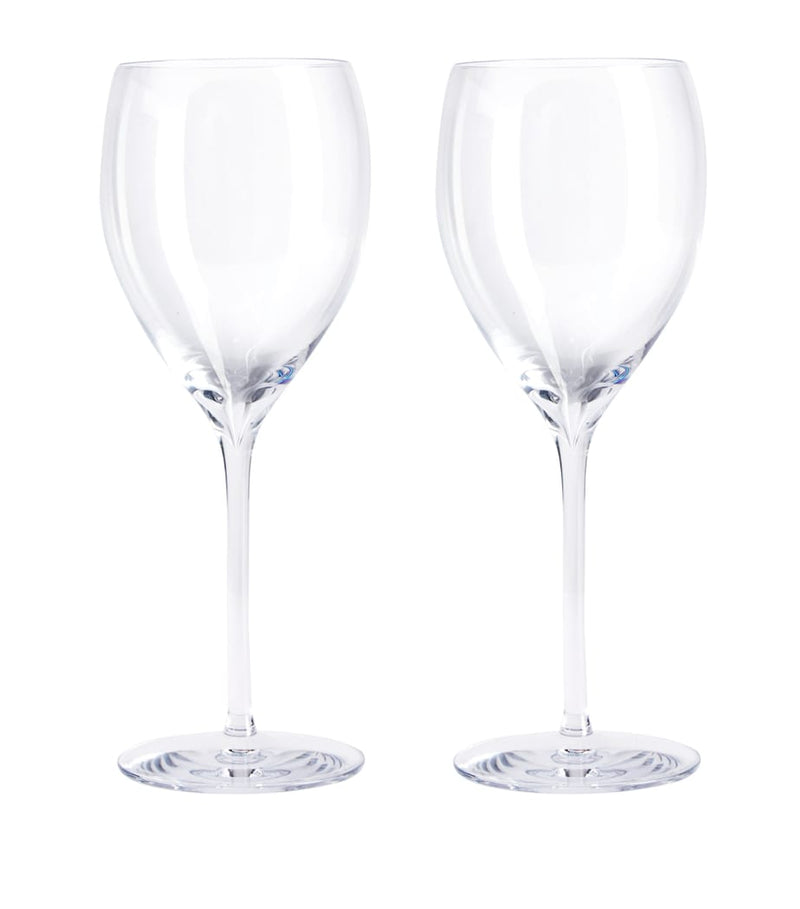 Waterford Elegance Sauvignon Blanc wine glasses (British brand)