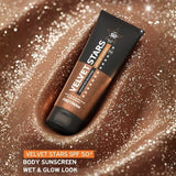FrezyDerm Velvet Stars shimmering body sunscreen 175ml, UK version