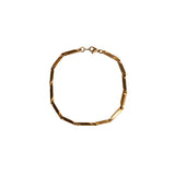 SVNX gold stainless steel minimalistic bracelet, imported from the UK