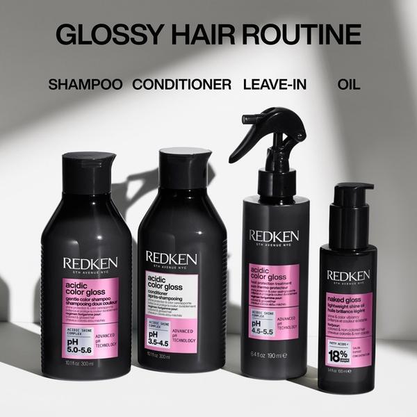 Redken Naked Gloss hair oil duo 2 x 100ml (British brand)