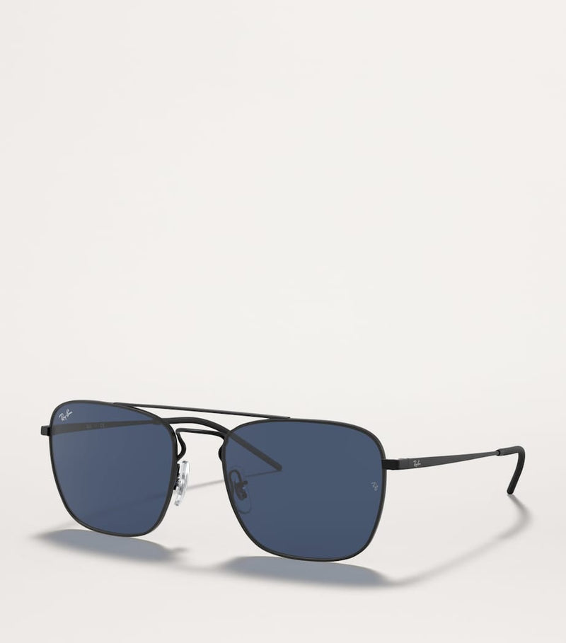Ray-Ban metal square sunglasses, UK version