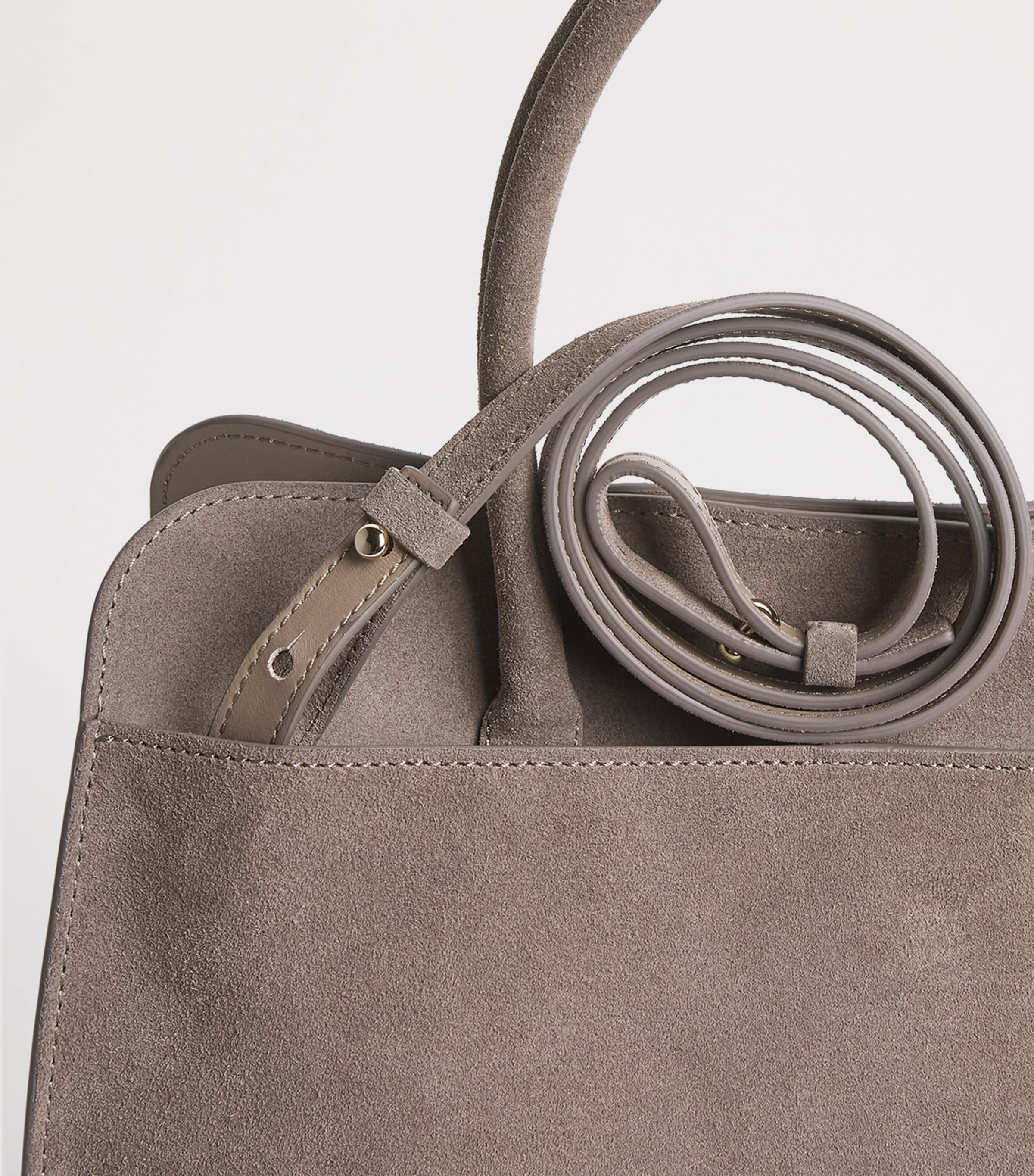 Sac Fabiana Filippi en daim Josephine grand modèle (marque britannique)