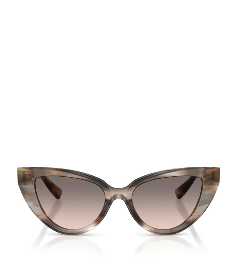 Dolce&Gabbana cat eye sunglasses acetate gold-tone (British brand)