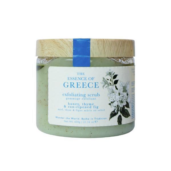 Wanderflower Essence of Greece exfoliating body scrub 600g (British brand)