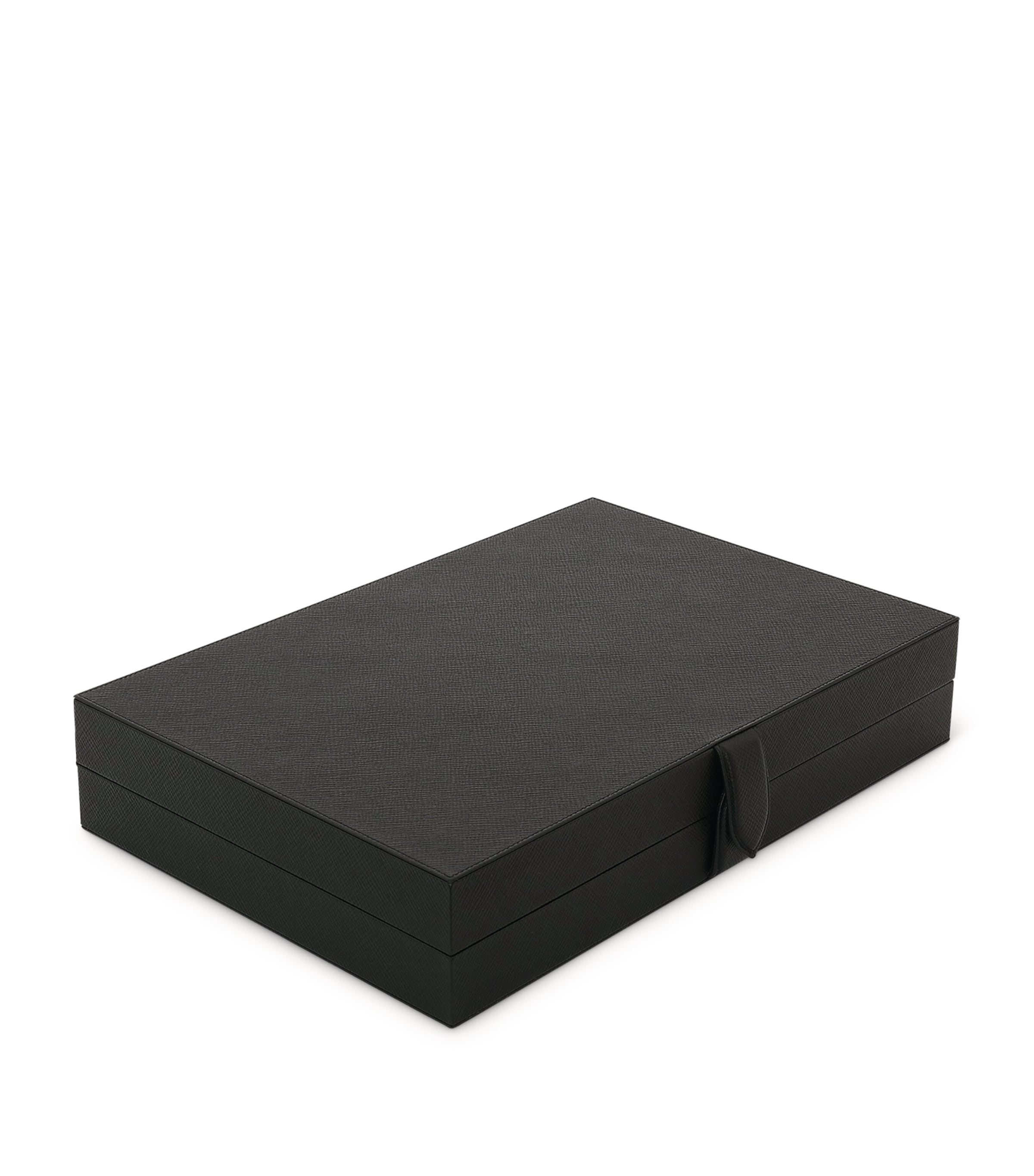 Smythson Leather Panama Backgammon Set (British brand)