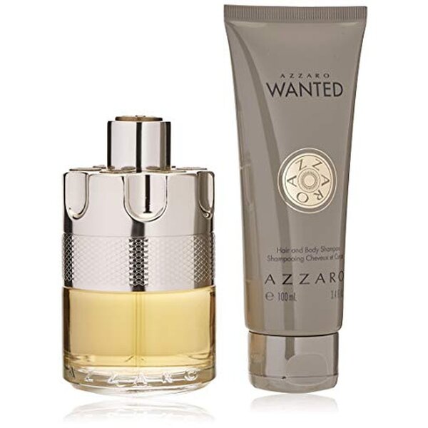 Azzaro Wanted Gift Set 100ml EDT + 100ml Body & Hair Shampoo