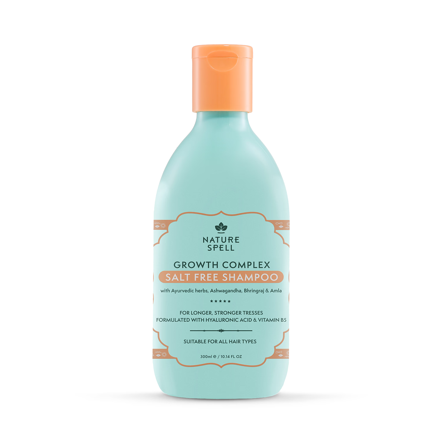 Nature Spell Hair Growth Set with shampoo conditioner mask oil - British product