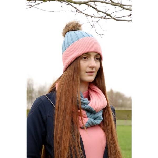 Hy Womens Synergy Luxury Snood Two Tone Design, UK version