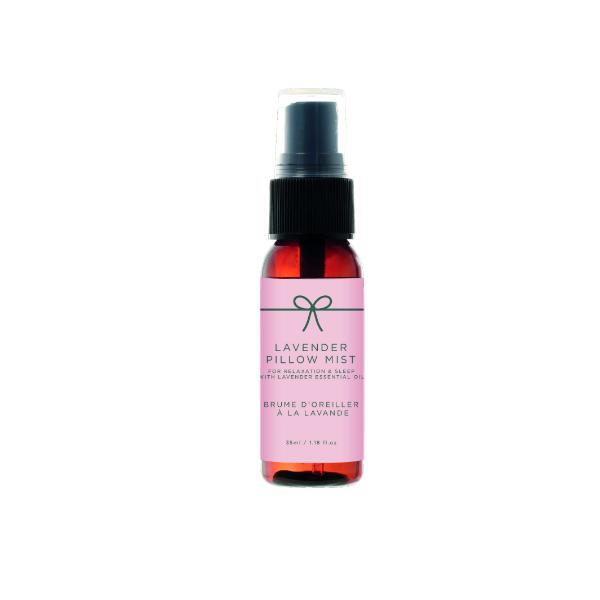 Aroma Home pink faux fur eye mask lavender pillow spray 35ml (British brand)