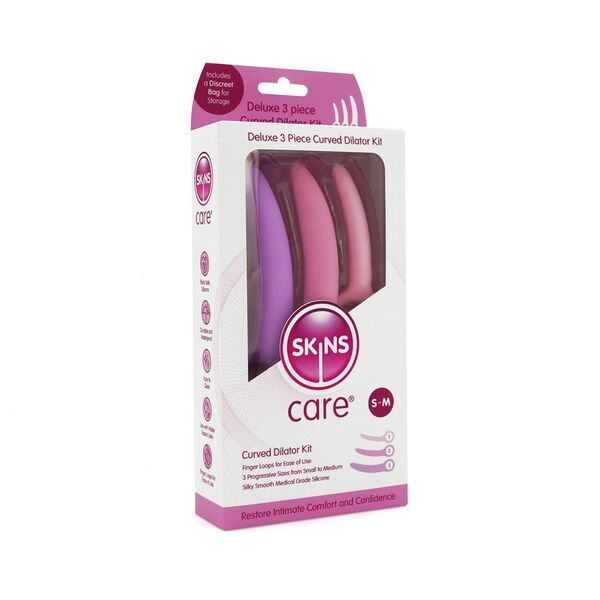 Skins Care curved dilator set 3pc small to medium, UK version