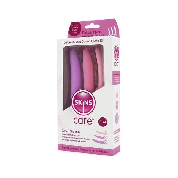 Skins Care curved dilator set 3pc small to medium, UK version