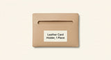 Cartier leather card holder with monogram 7.5cm, imported from the UK