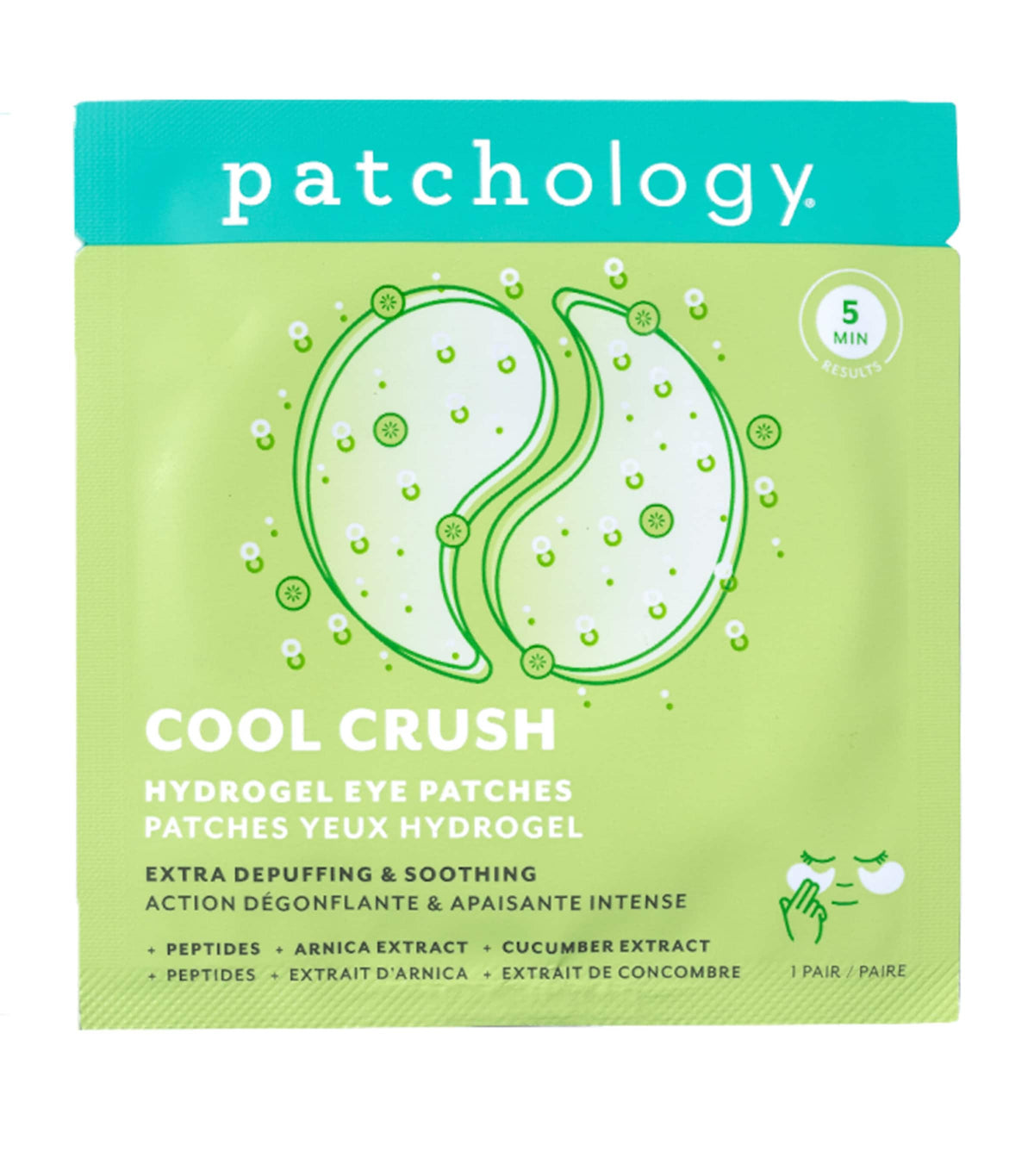 Cool Crush Hydrogel Eye Patches (5 Pack)