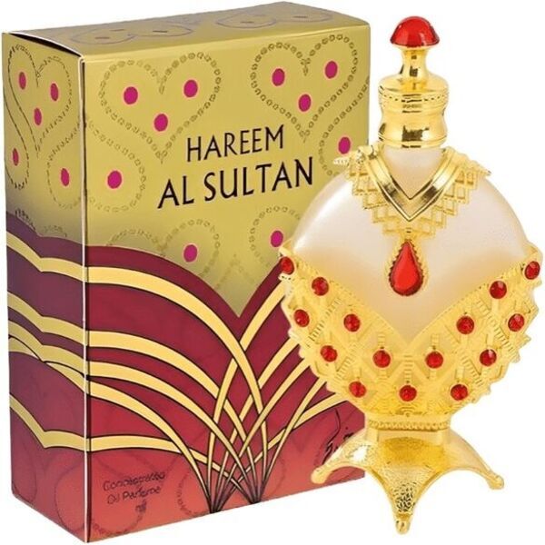 Khadlaj Hareem Al Sultan Gold concentrated perfume oil, UK version