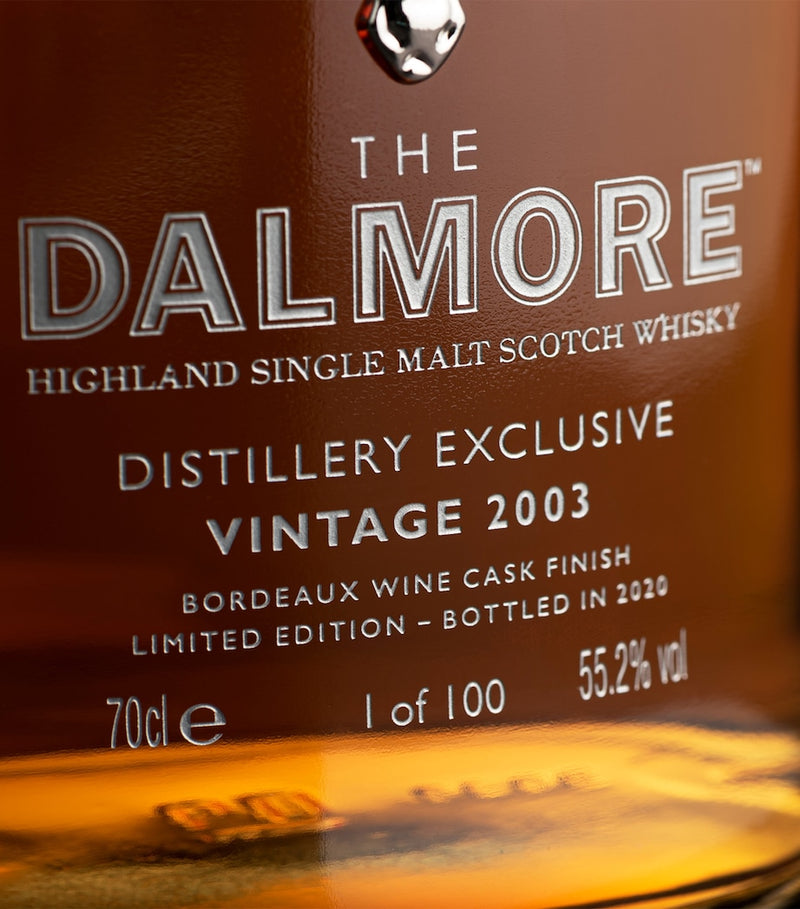 The Dalmore 2003 Vintage Highland Single Malt Scotch Whisky 70cl (British brand)