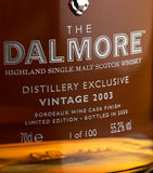 The Dalmore 2003 Vintage Highland Single Malt Scotch Whisky 70cl (British brand)