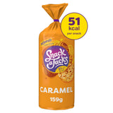 Snack A Jacks Caramel Sharing Rice Cakes Crisps 159g Lunchbox snacking Sainsburys   