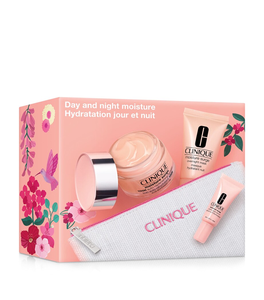 Clinique Moisture Surge Day and Night Skincare Gift Set - British product