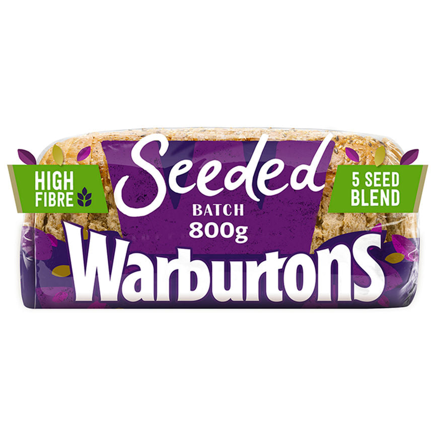 Warburtons Seeded Batch Bread GOODS ASDA   