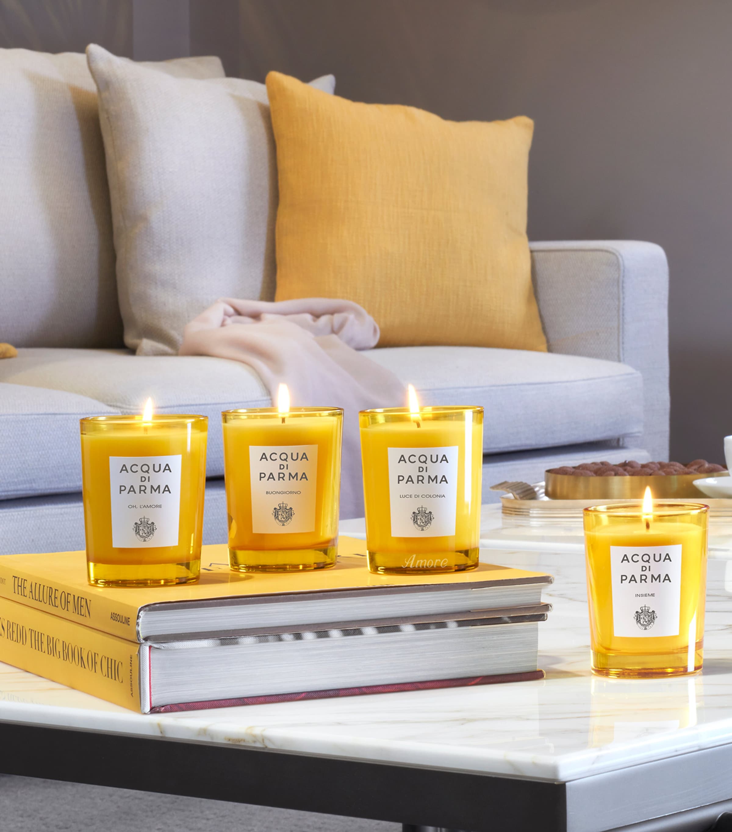 Acqua di Parma Buongiorno candle 200g, imported from the UK