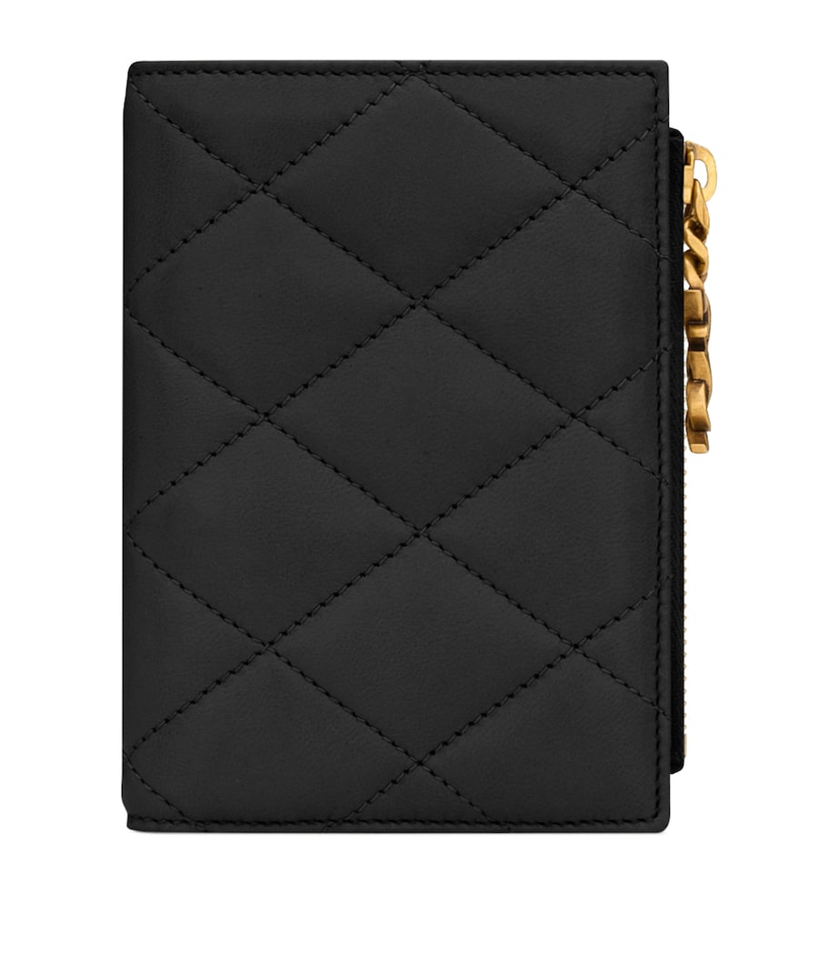 Saint Laurent Quilted Bifold Wallet
