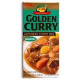 S&B Golden Curry Japanese curry mix medium hot, imported from the UK