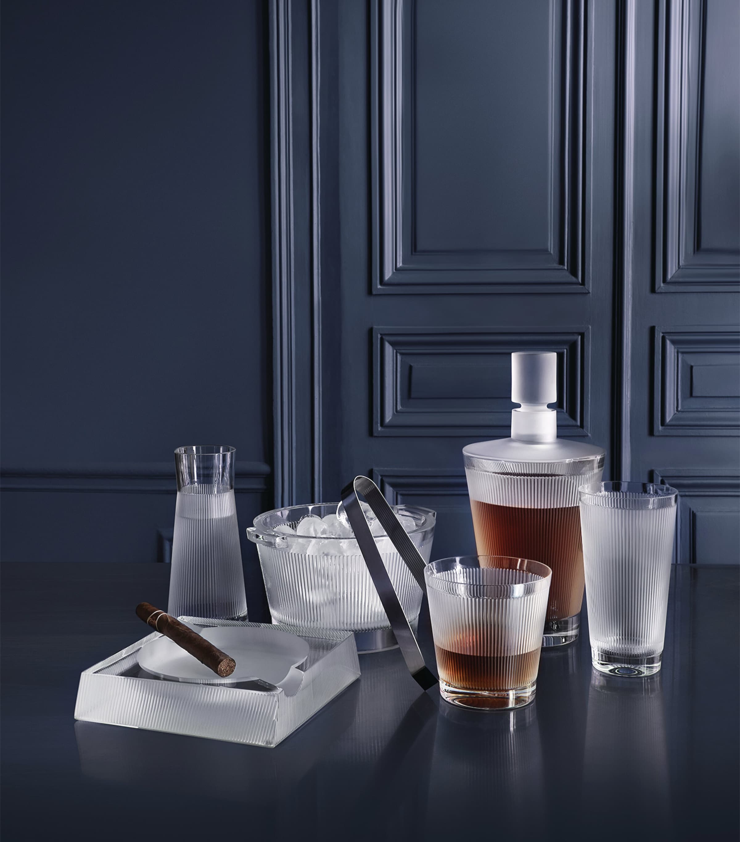 Lalique Wingen water jug, UK version