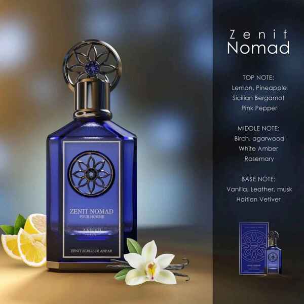 Anfar 1950 Zenit Nomad extrait parfum 100ml, imported from the UK