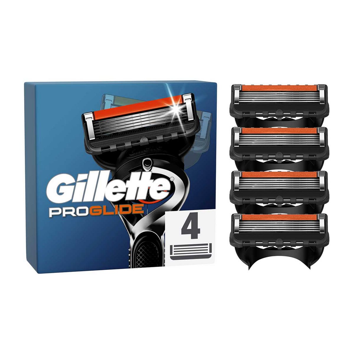 Gillette ProGlide Razor Refills for Men, 4 Razor Blade Refills GOODS Boots   