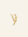 Cartier 18ct yellow gold right earring, imported from the UK