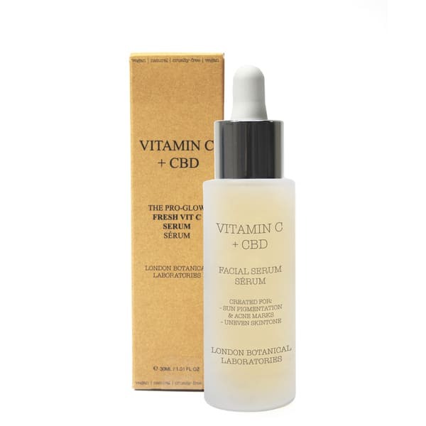 London Botanical Laboratories Bakuchiol and Vitamin C serum, imported from the UK