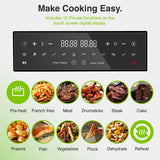 VonShef dual air fryer 9L with liners (British brand)