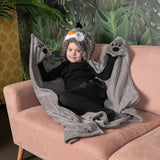 Cozy Noxxiez penguin hooded kids blanket (British brand)
