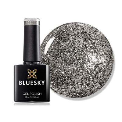 Bluesky Gel Polish Himalaya Silver Glitter